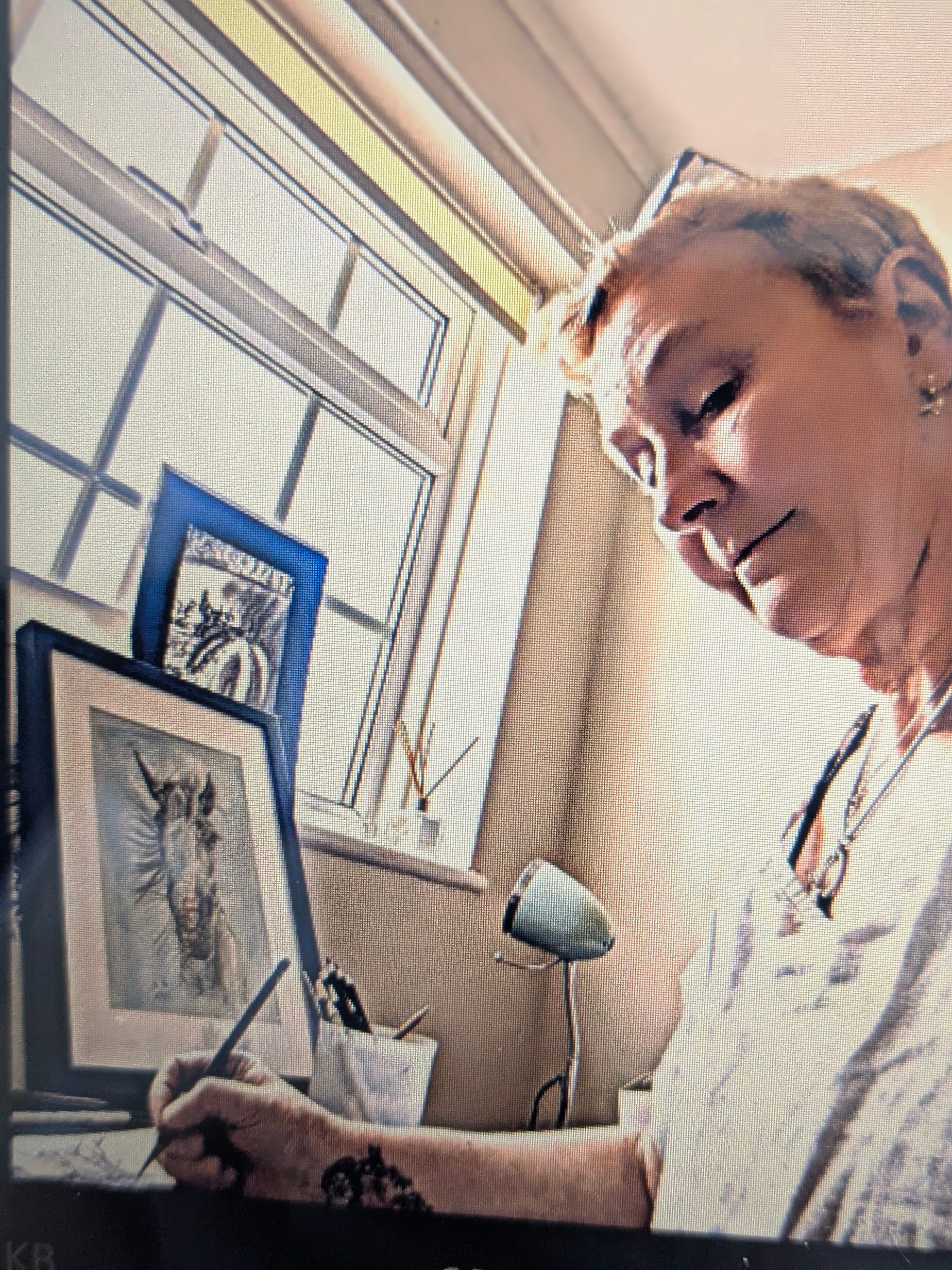 Bespoke equine commission artwork by Kaye Howarth
